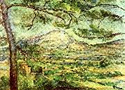 Paul Cezanne sainte victoire oil painting on canvas